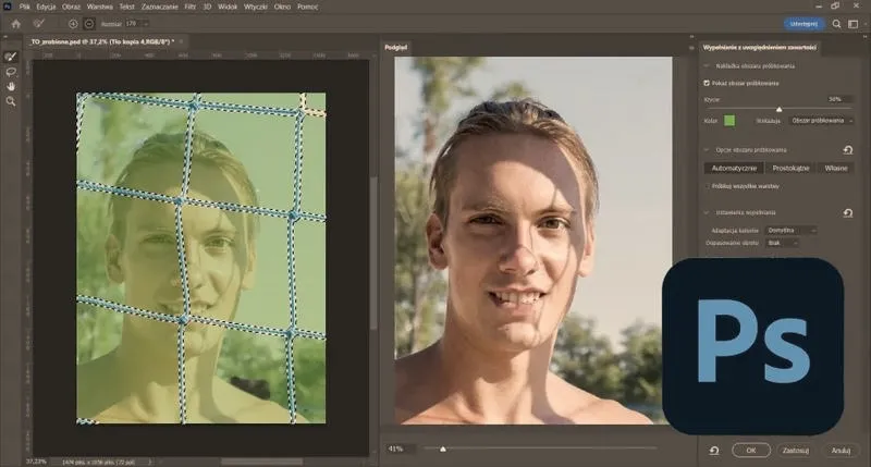 Jak skutecznie zapisać obrazek bez tła w Photoshopie?