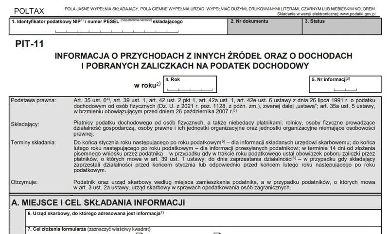 Jaki druk pit 11 za 2026 rok? Przewodnik po nowościach i zmianach
