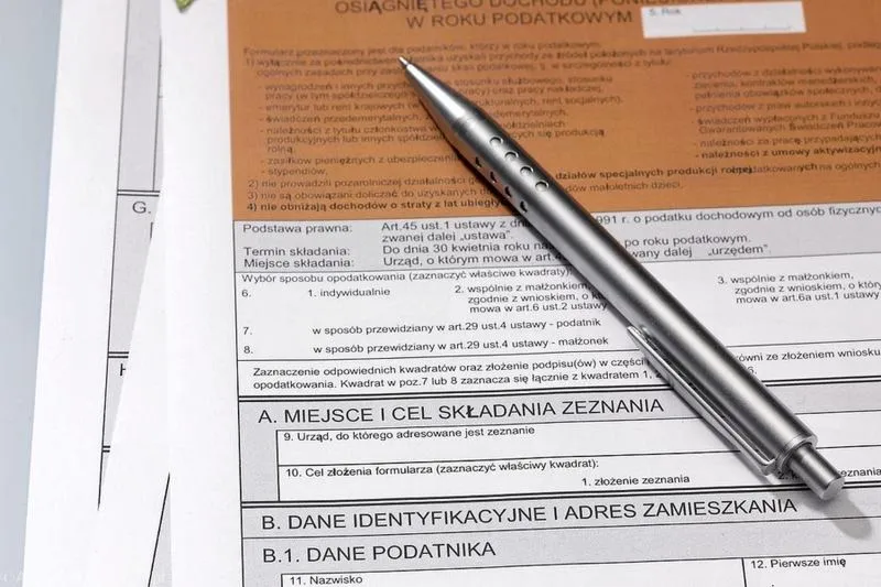 Jaki druk wybrać do podatku od samochodu?