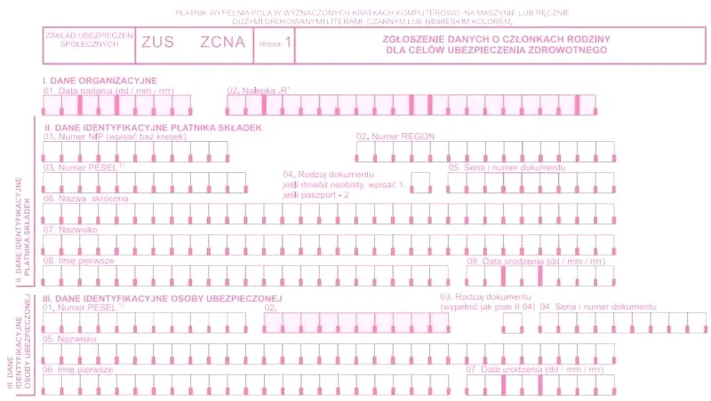 Praktyczny przewodnik: Jak wypełnić druk ZUS ZCNA krok po kroku