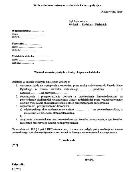Aktualizacja danych podatnika