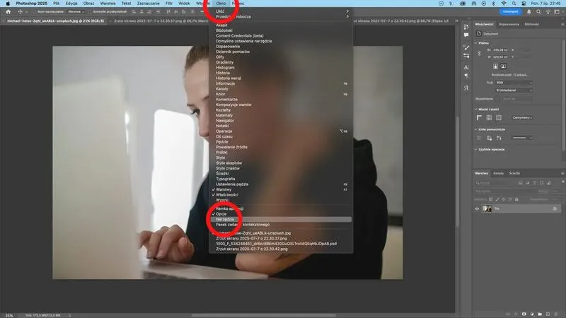 Domyślne ustawienia Photoshopa