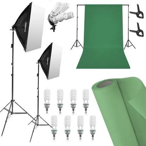 Greenscreen oświetlenie