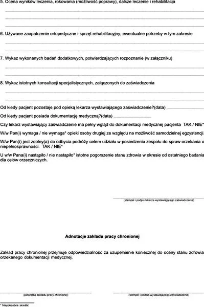 Jak poprawnie wypełnić