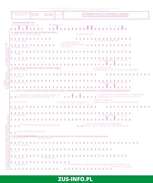 Metody składania druku ZUS