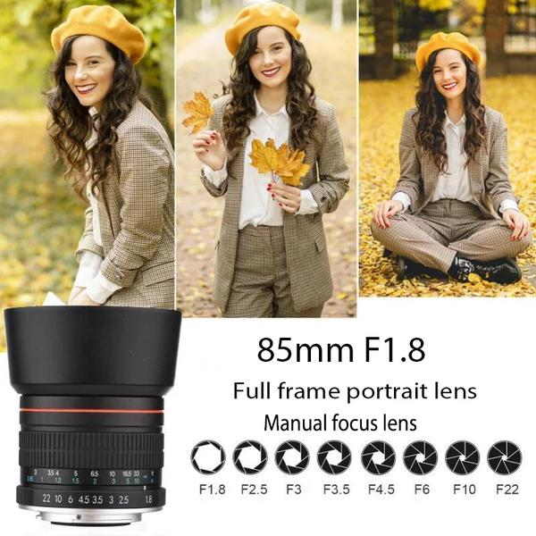 Obiektyw 85 mm