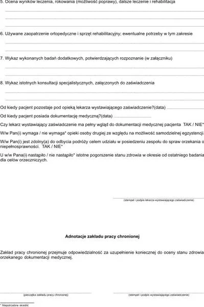 Wypełnianie formularza ZUS