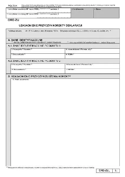 Wypełnianie formularzy podatkowych